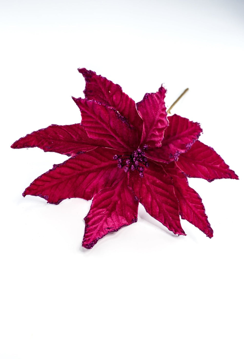 Velvet poinsettia - magenta - Greenery MarketWinter and Christmas85517BT