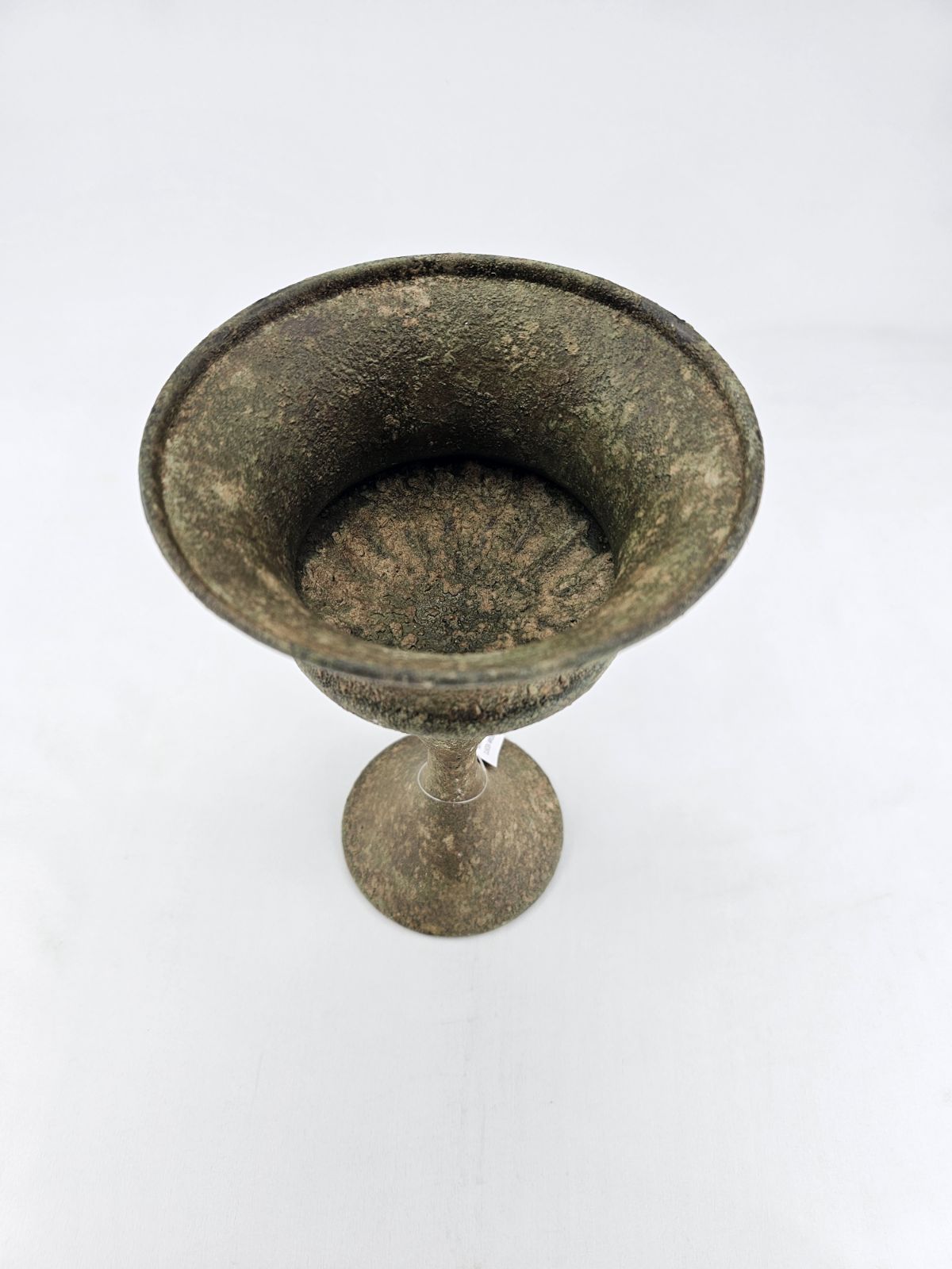 Water proof compote container for floral designs aged Greenery Market