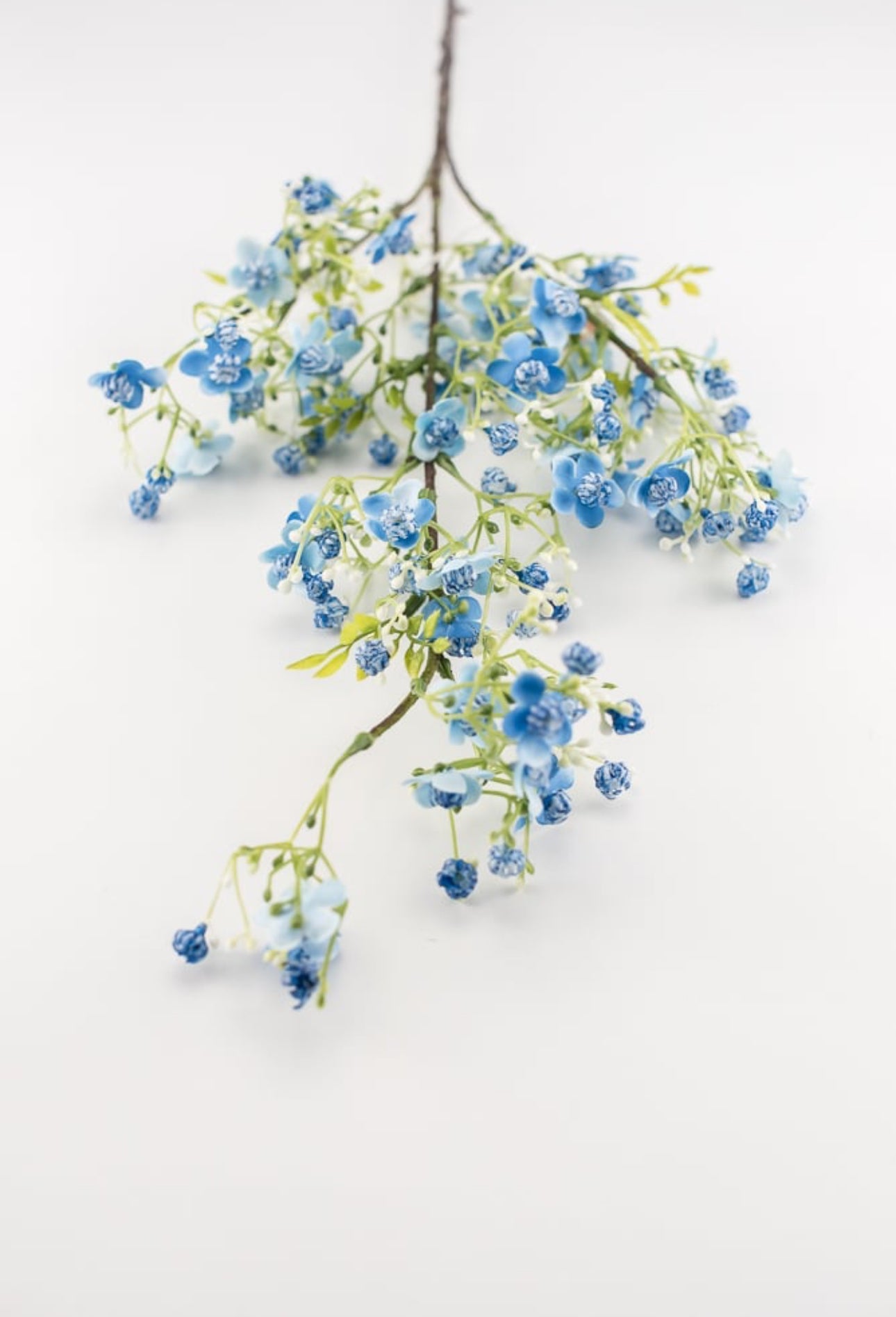 Wax flower spray - blue - Greenery Market