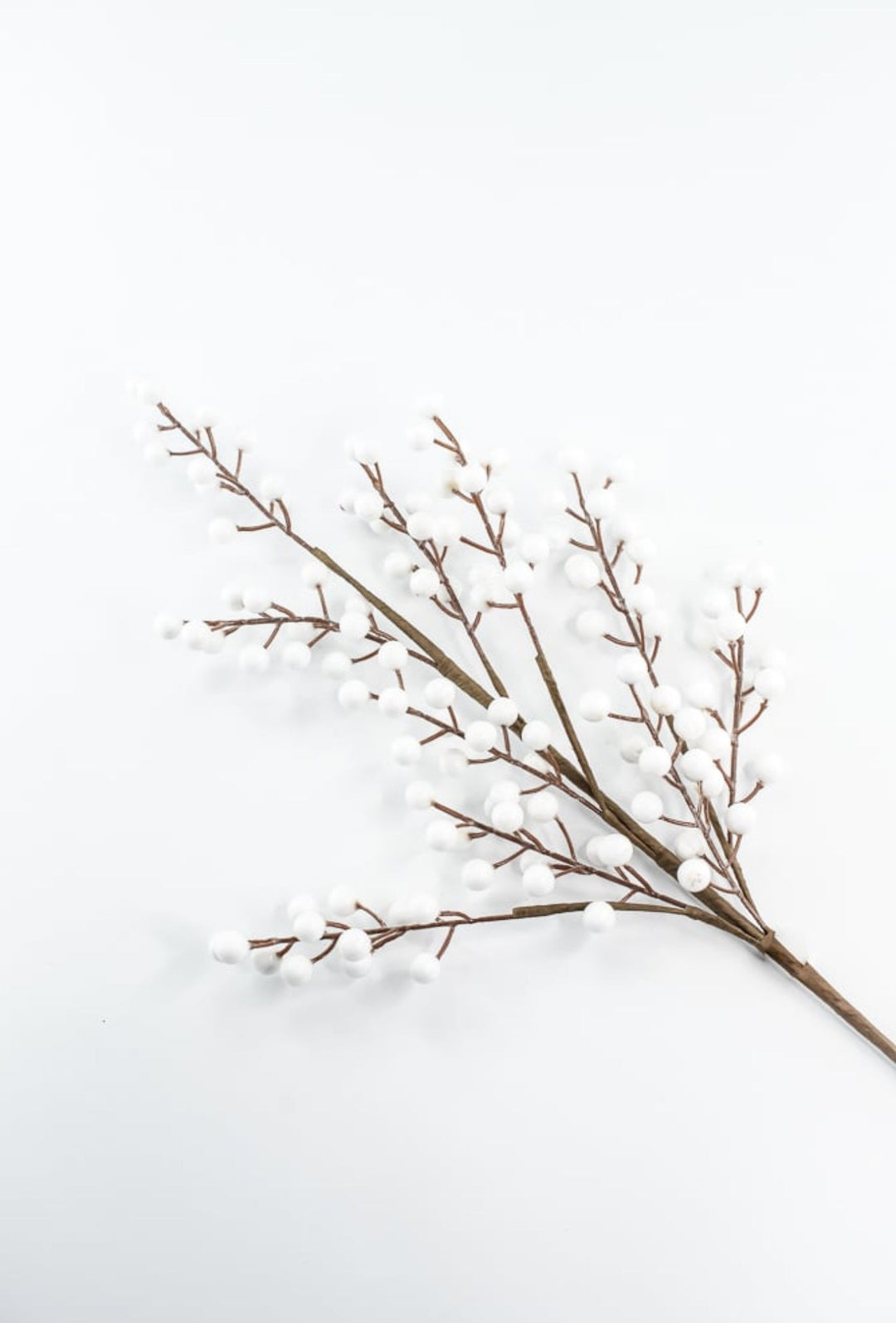 White Berry Spray - 28" - Greenery MarketB1719W