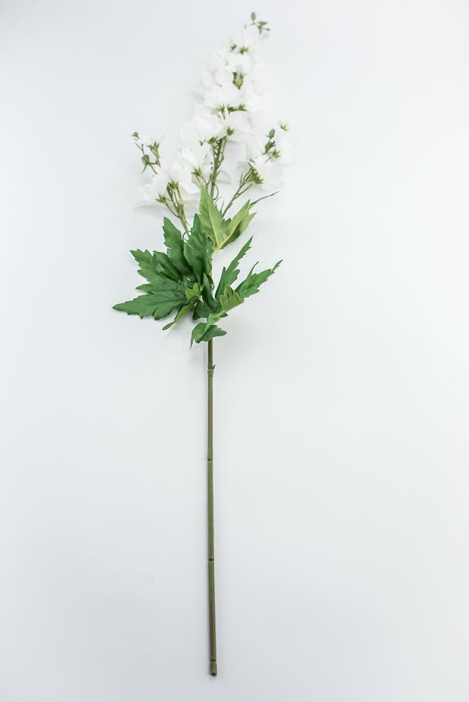 White Delphinium Spray - Real Touch - Greenery MarketMTF24420 WHT