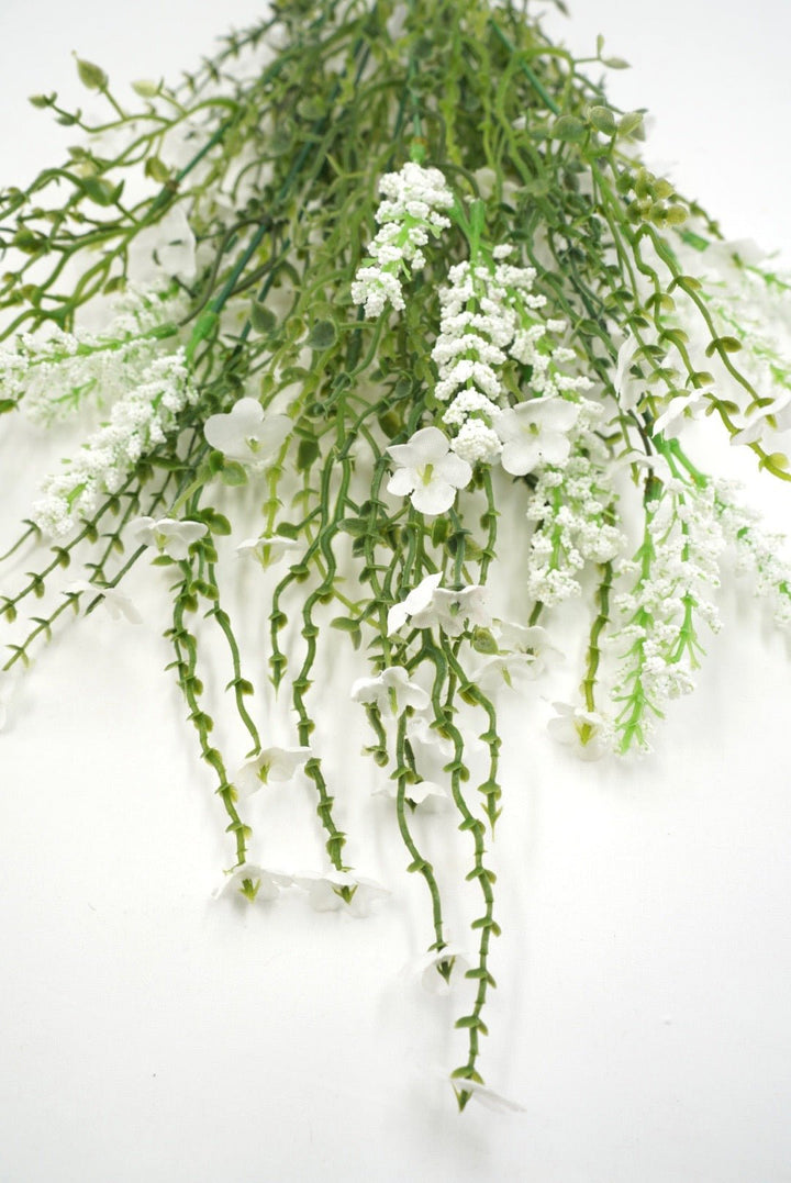 White filler flower with babies breath - Greenery Marketartificial flowers30356wt