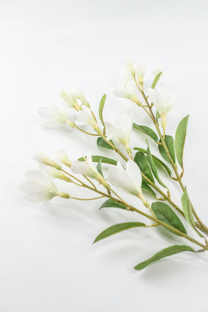 White freesia hybrid spray - real touch - Greenery Market5603-w