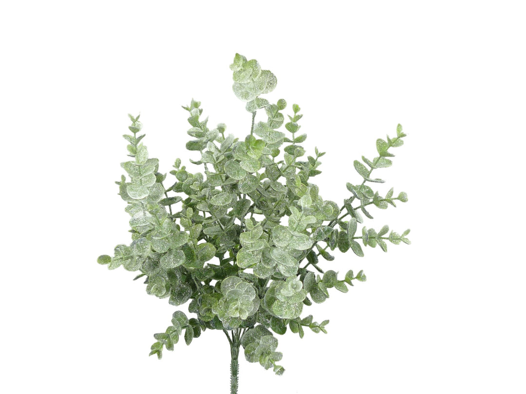 White Frosted Eucalyptus Bush - Greenery MarketGreenery85042WT