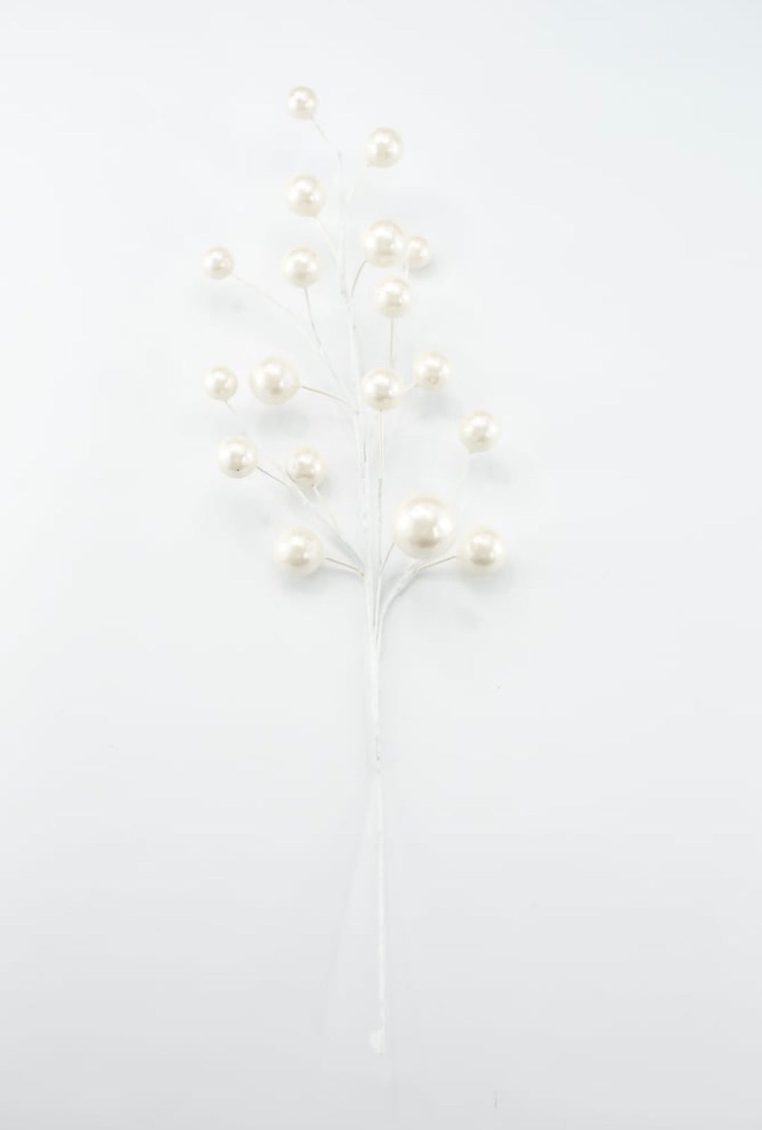 White Pearl Berry Pick - 18" - Greenery MarketXBK611-WH/P