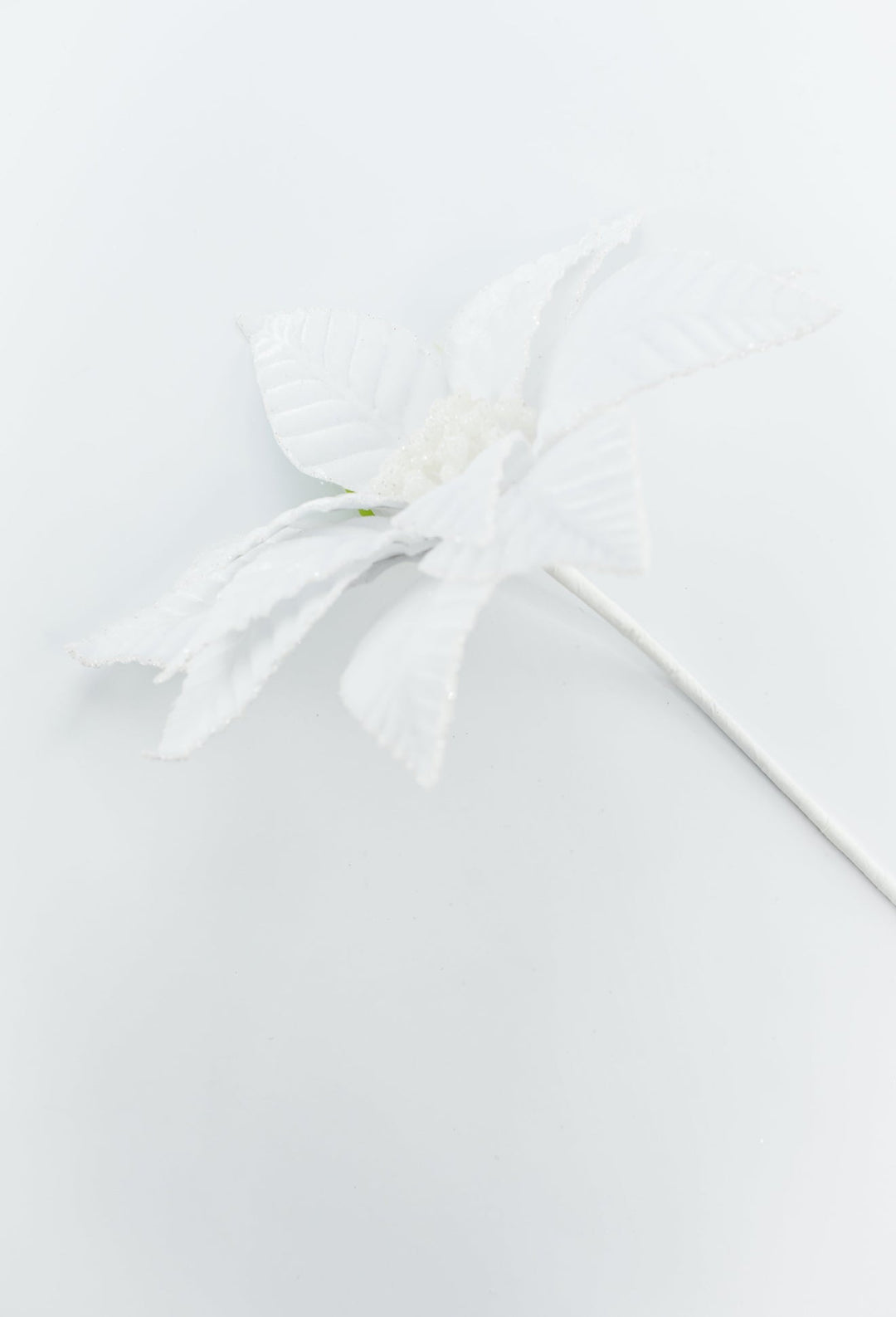 White Poinsettia Stem - Greenery Market86324WT