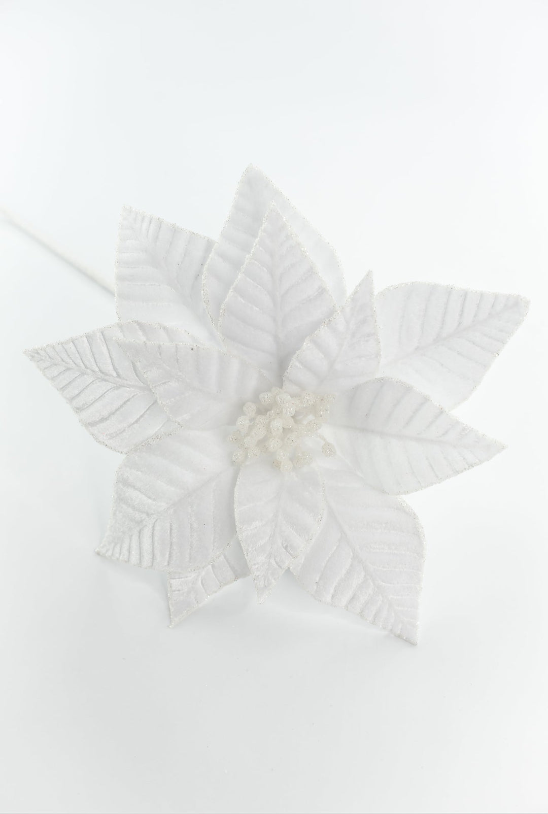 White Poinsettia Stem - Greenery Market86324WT