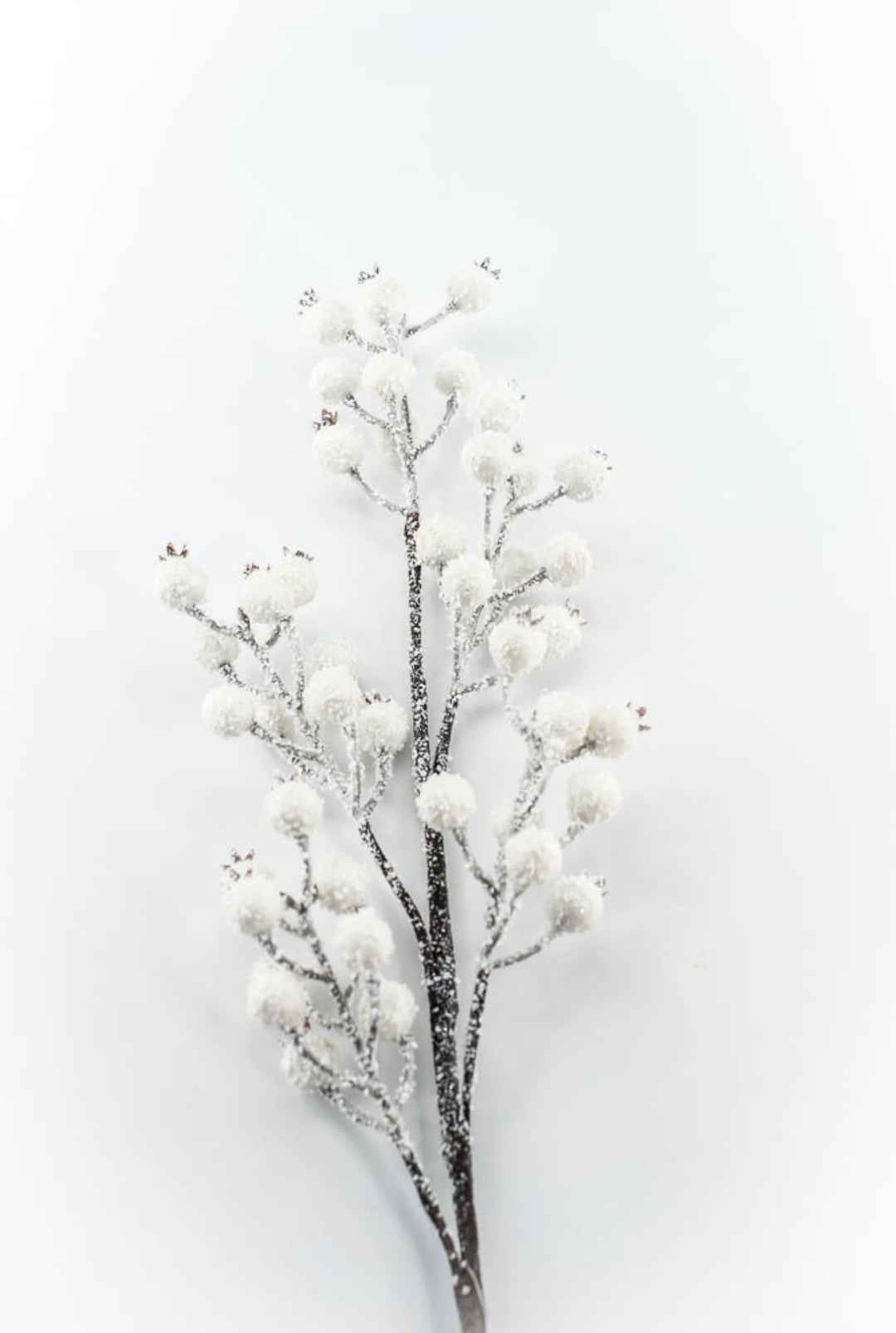 White Snowy Berry Pick - 29" - Greenery MarketXB661W