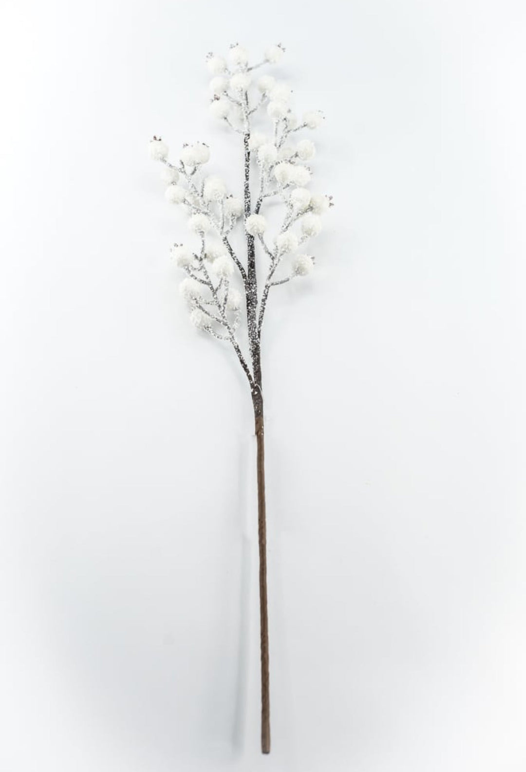 White Snowy Berry Pick - 29" - Greenery MarketXB661W