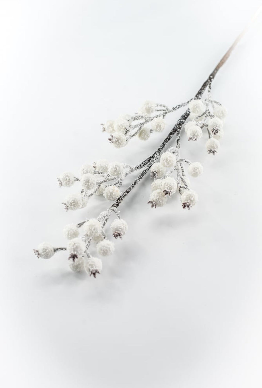 White Snowy Berry Pick - 29" - Greenery MarketXB661W