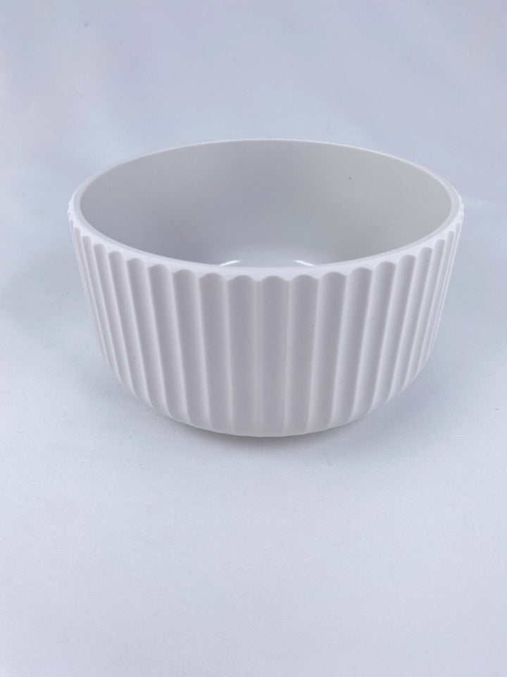 Whited Ribbed Melamine Garden - Greenery MarketP9335WH