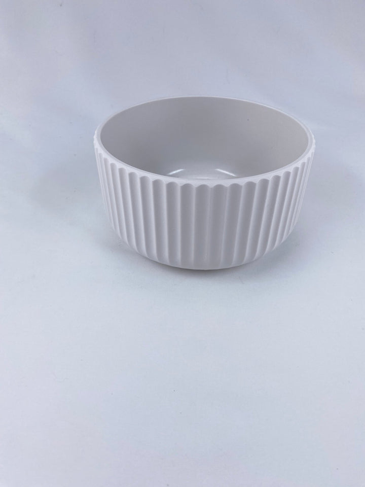 Whited Ribbed Melamine Garden - Greenery MarketP9335WH