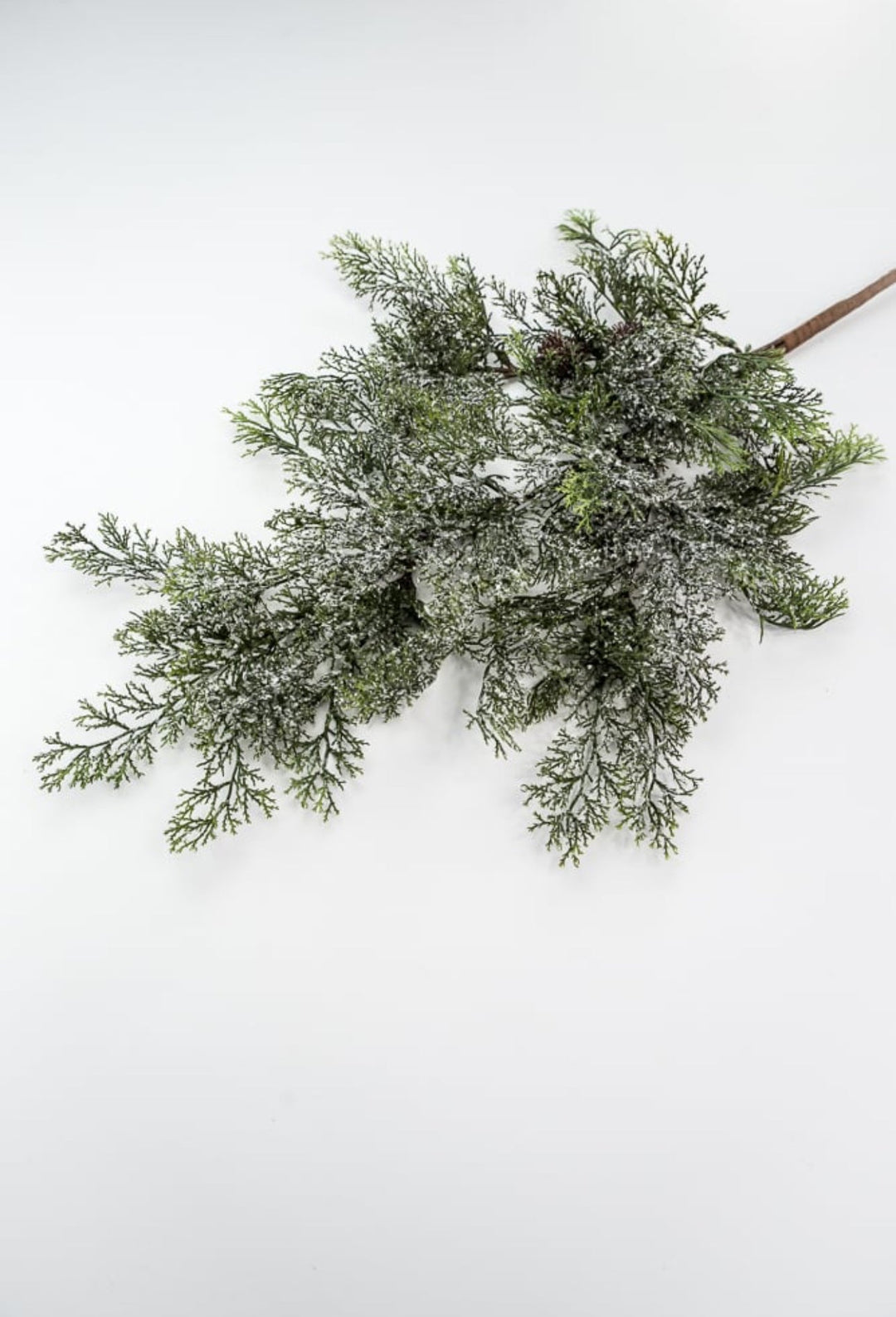 Winter cedar spray with snow - Greenery MarketXS666 - GW