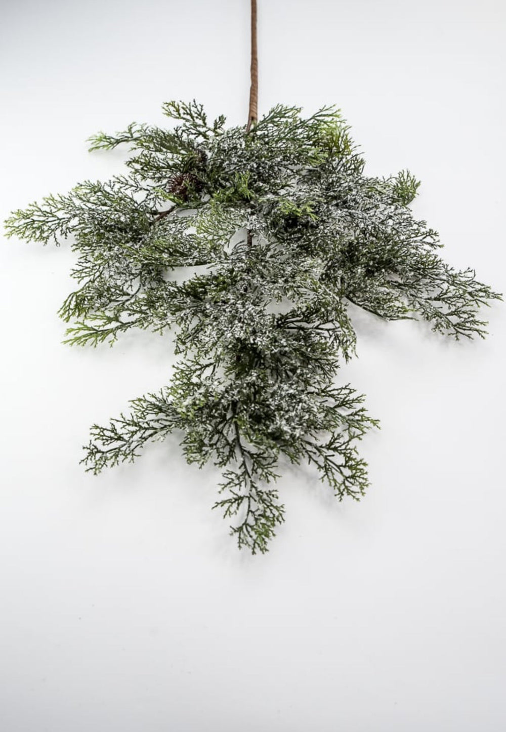 Winter cedar spray with snow - Greenery MarketXS666 - GW