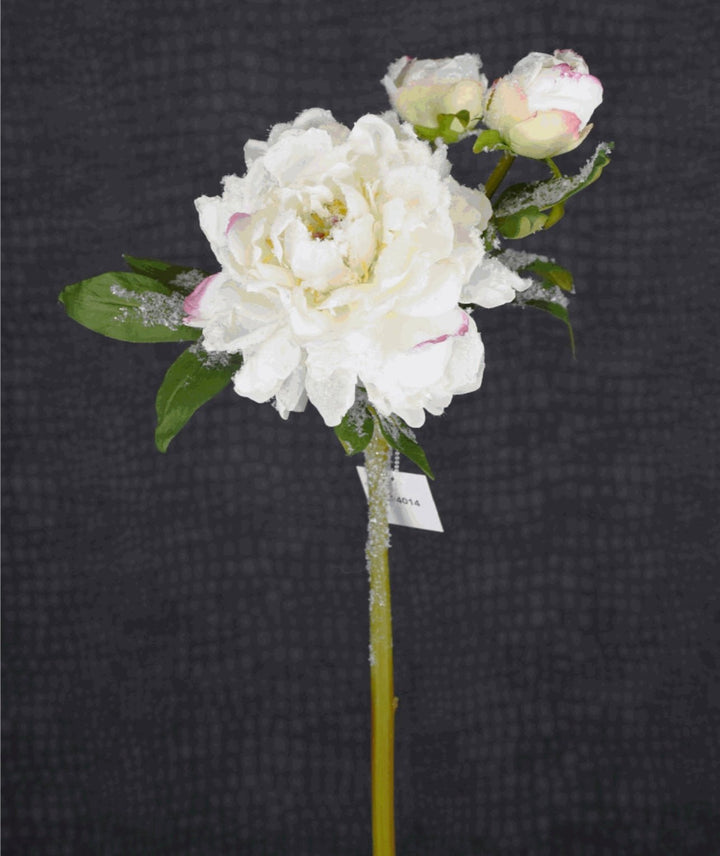 Winter white, snowy, peony spray - Greenery Marketartificial flowers174014