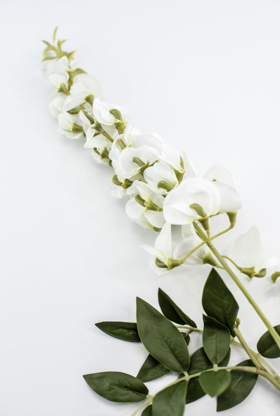 Wisteria spray - white - Greenery Market6463 - W