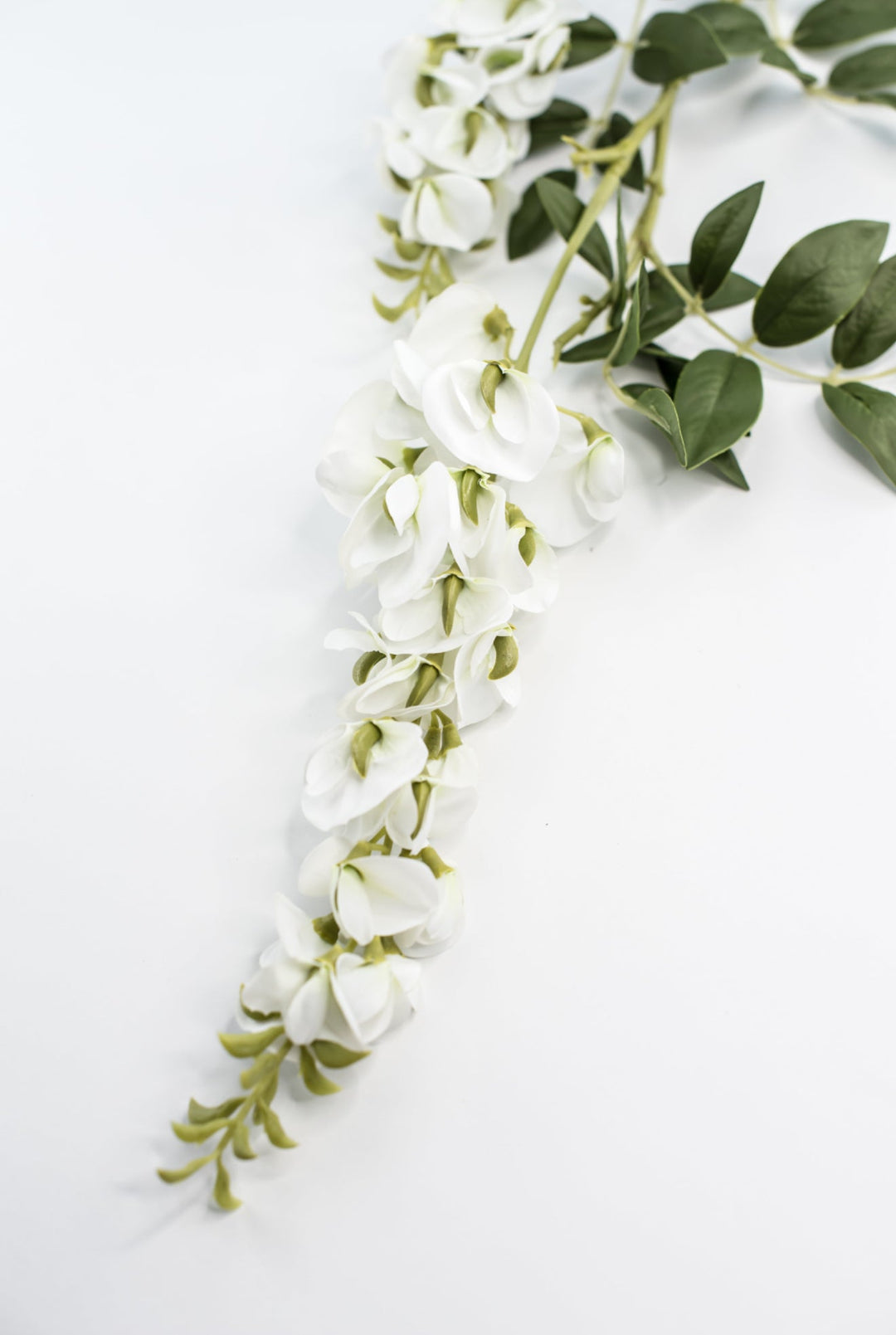 Wisteria spray - white - Greenery Market6463 - W