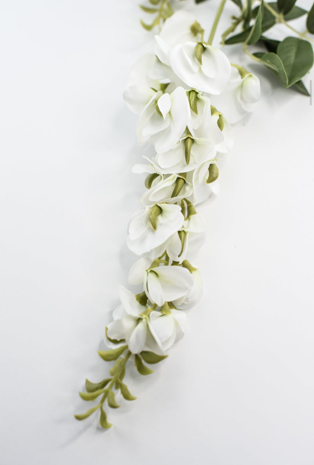 Wisteria spray - white - Greenery Market6463 - W