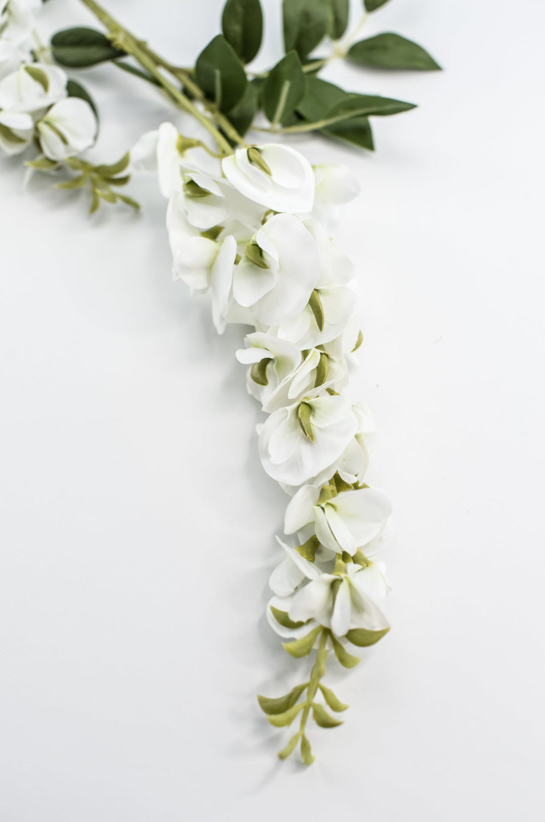 Wisteria spray - white - Greenery Market6463 - W