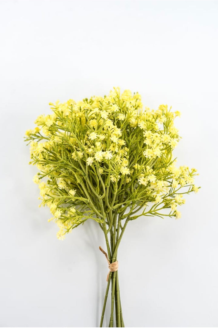 Yellow Gypso Bundle - 13" - Greenery MarketArtificial Flowers85593-YEL