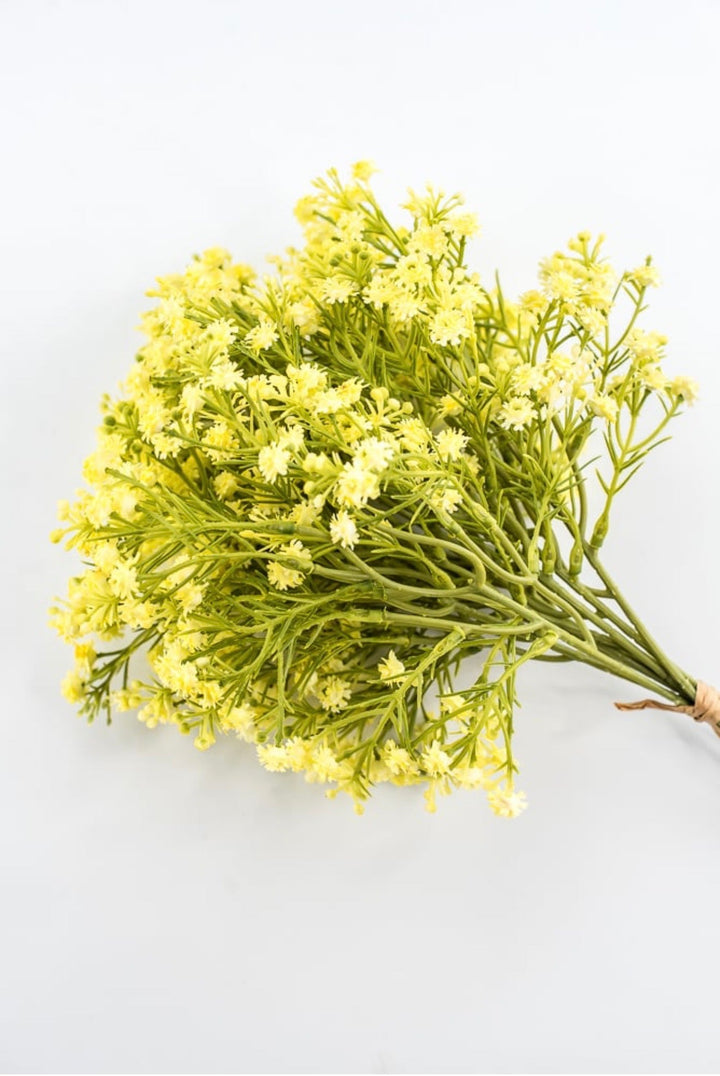Yellow Gypso Bundle - 13" - Greenery MarketArtificial Flowers85593-YEL