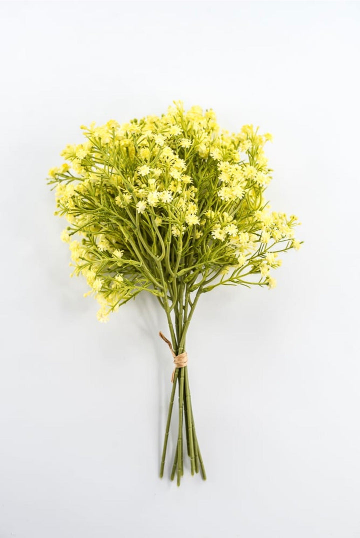 Yellow Gypso Bundle - 13" - Greenery MarketArtificial Flowers85593-YEL
