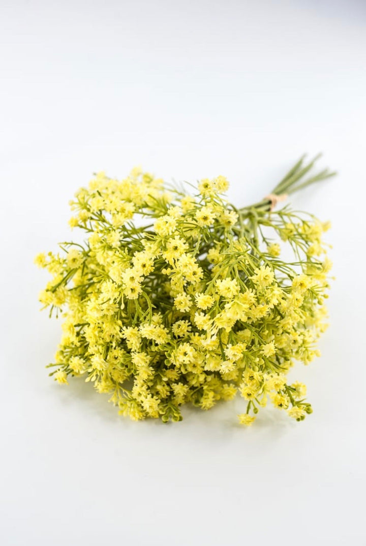 Yellow Gypso Bundle - 13" - Greenery MarketArtificial Flowers85593-YEL