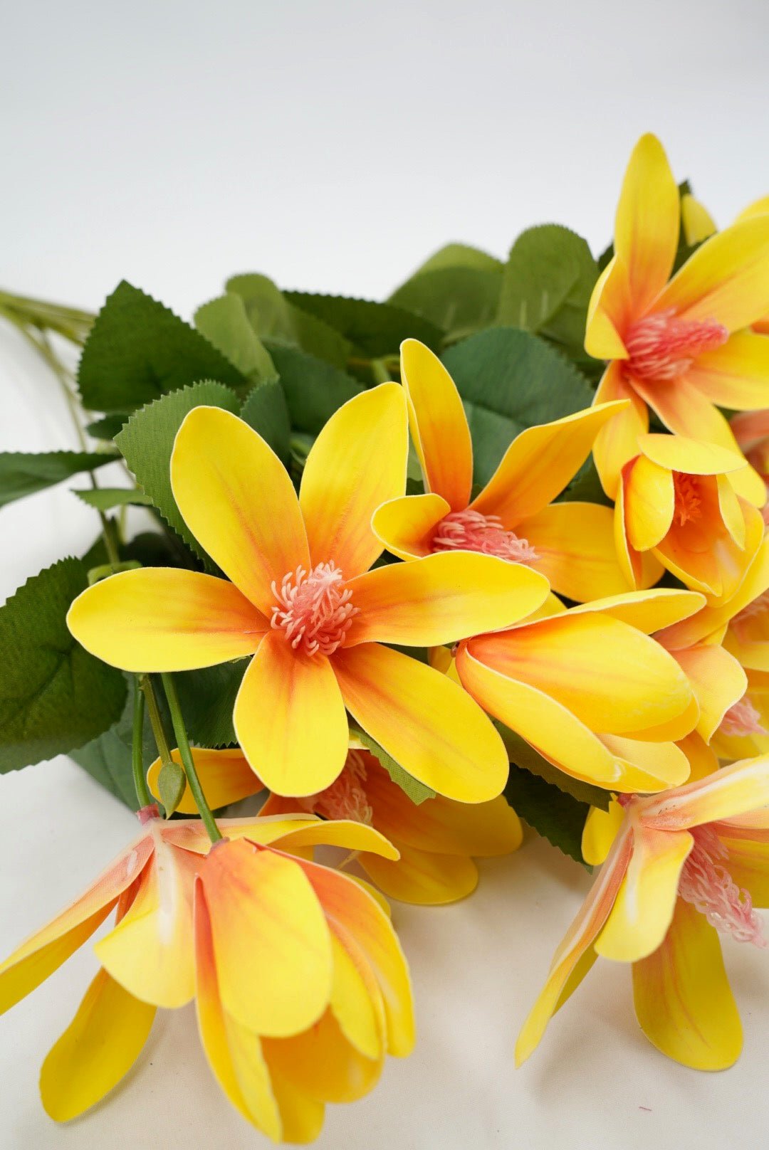 Yellow Japanese Magnolia Bush - 20" - Greenery MarketArtificial Flowers64010YW