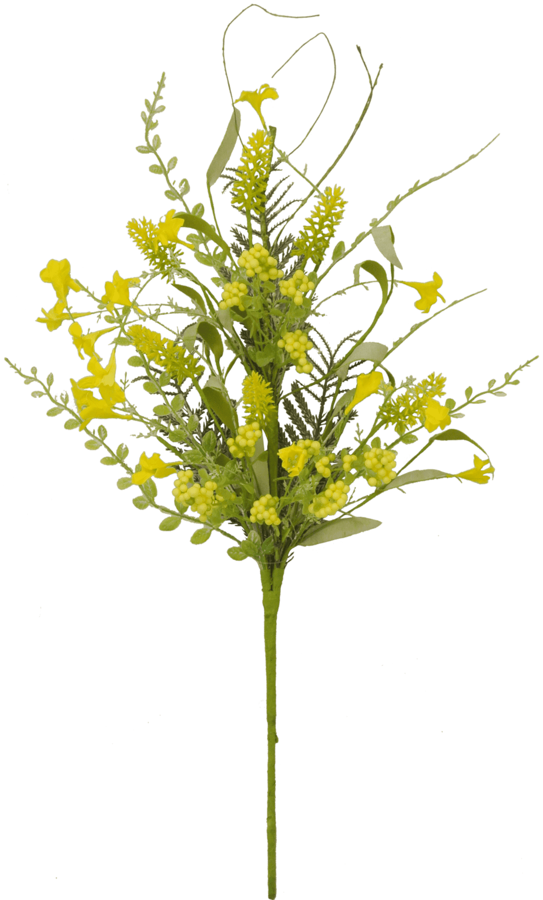 Yellow Lavender Berry Spray - 23" - Greenery Market60919-YEL