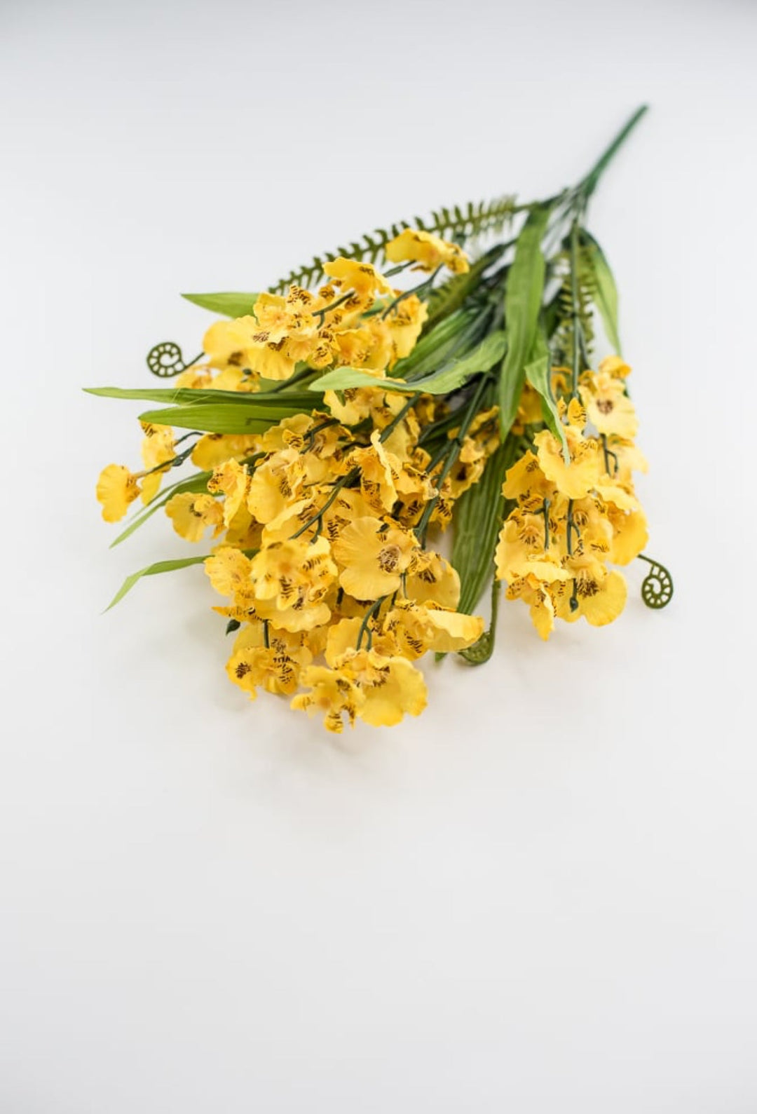 Yellow mini orchid bush - Greenery Market84038-YEL