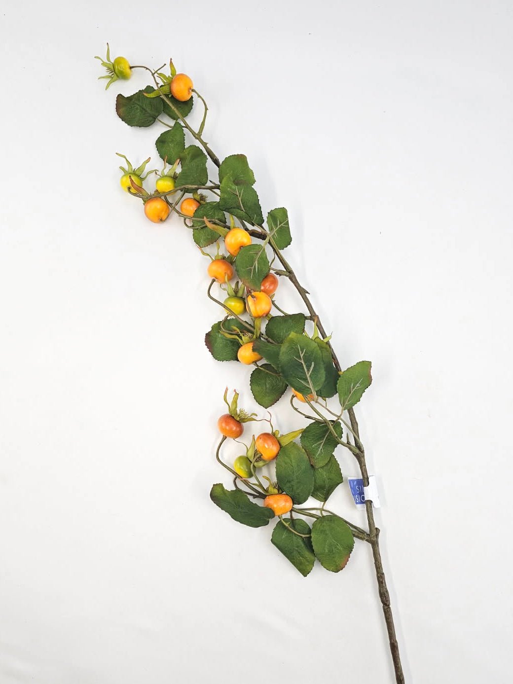 Yellow & Orange Rosehip Spray - 41" - Greenery MarketFSR653-YE/OR