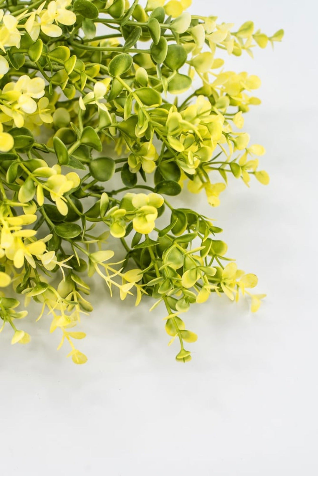Yellow Plastic Eucalyptus Bush - 17" - Greenery Market65467-YEL