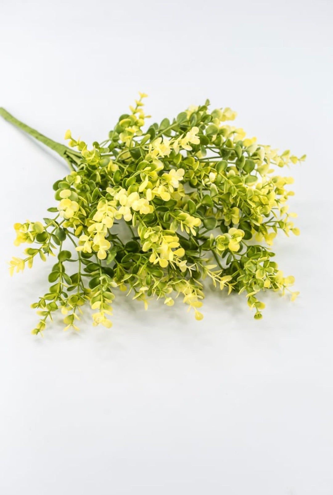 Yellow Plastic Eucalyptus Bush - 17" - Greenery Market65467-YEL