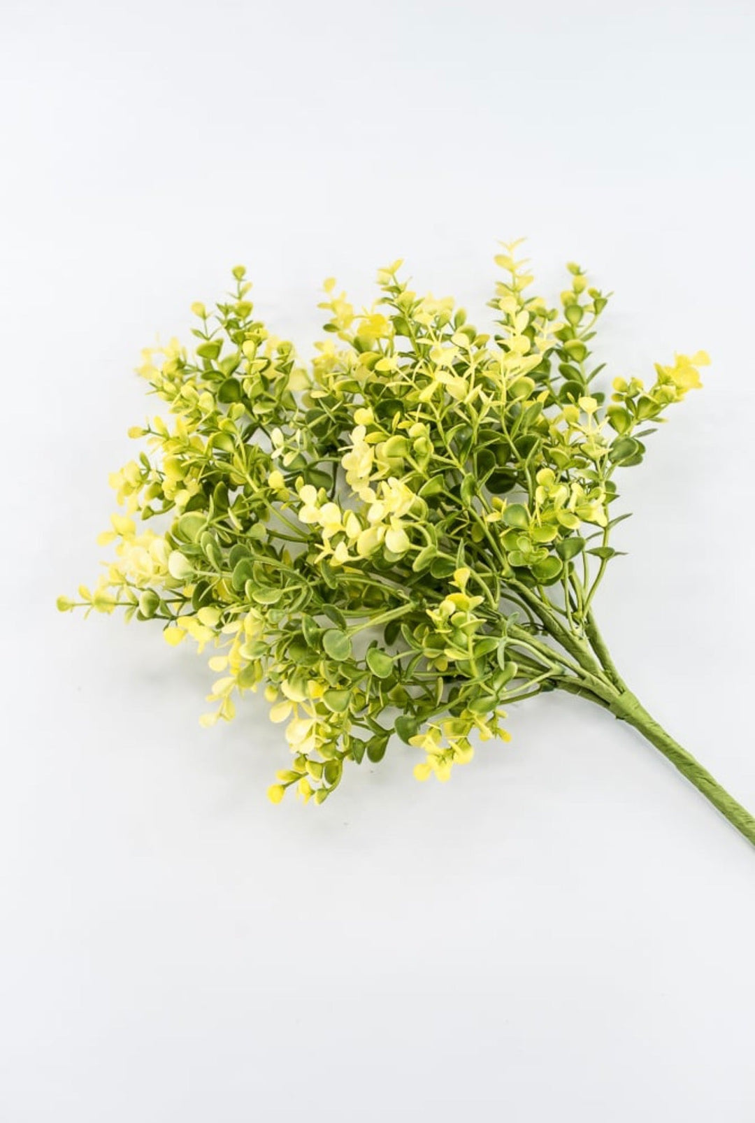 Yellow Plastic Eucalyptus Bush - 17" - Greenery Market65467-YEL