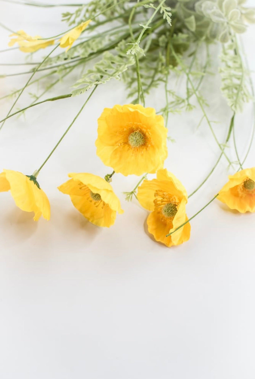 Yellow Poppy Bush - 21" - Greenery Market40445-YEL