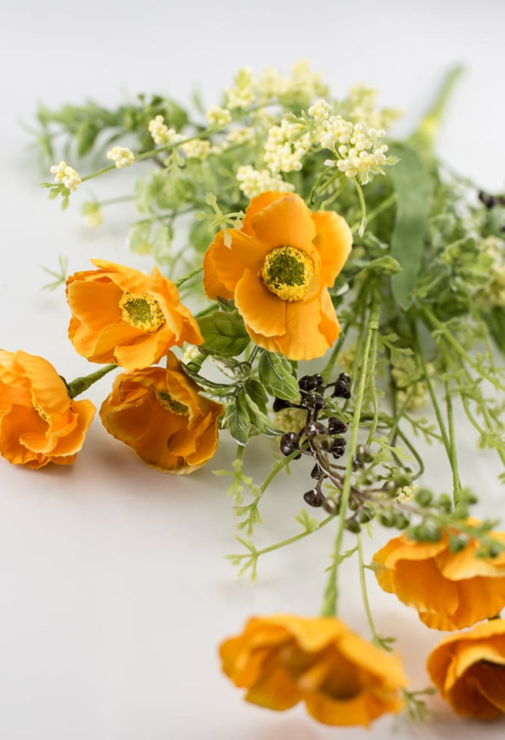 Yellow poppy spray - Greenery Market63429YW