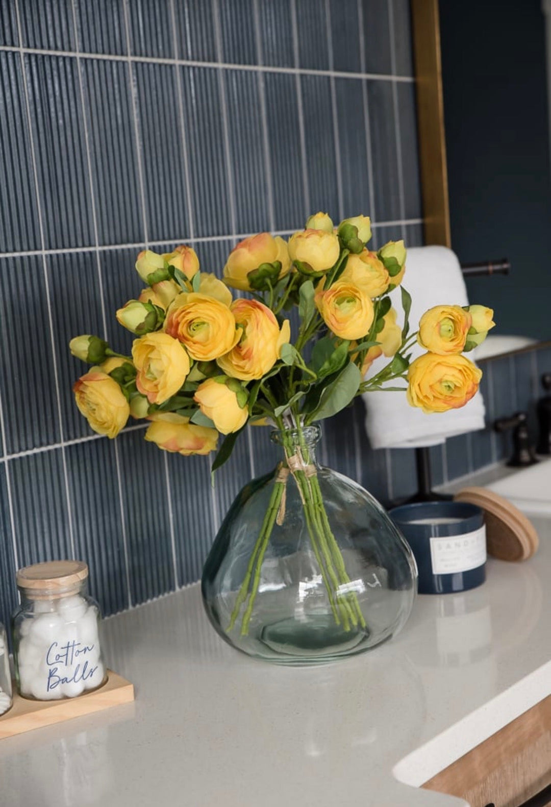 Yellow ranunculus bundle - Greenery Marketartificial flowers26034