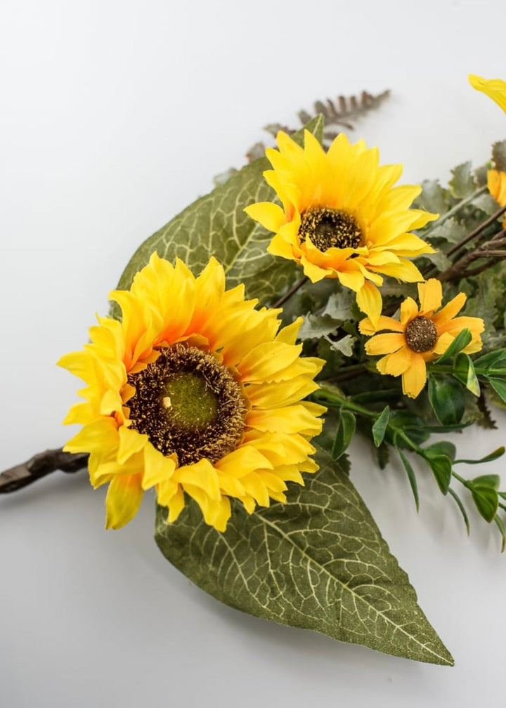 Yellow Sunflower spray - Greenery Marketartificial flowersFN1620