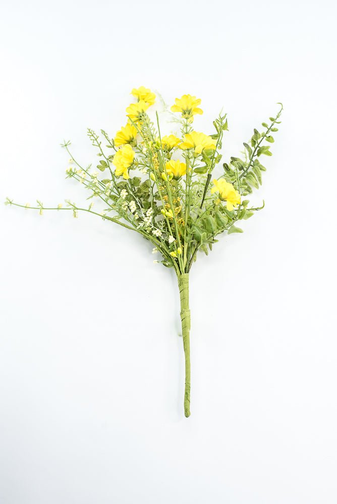 Yellow Wild Flower Filler Pick - Greenery Market
