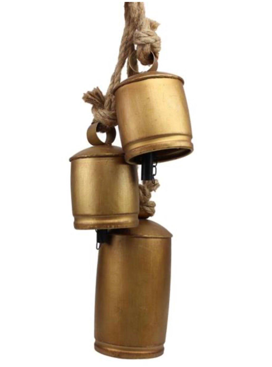 3 tier tin Gold vintage bells cluster - Greenery MarketSeasonal & Holiday DecorationsKE2179