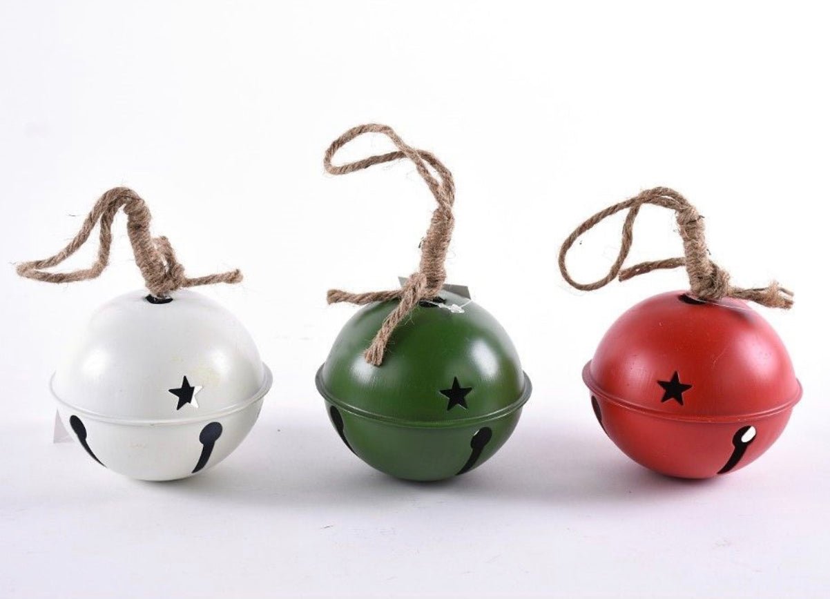 4” Christmas bell ornaments - choose color - Greenery MarketSeasonal & Holiday Decorations134308 red