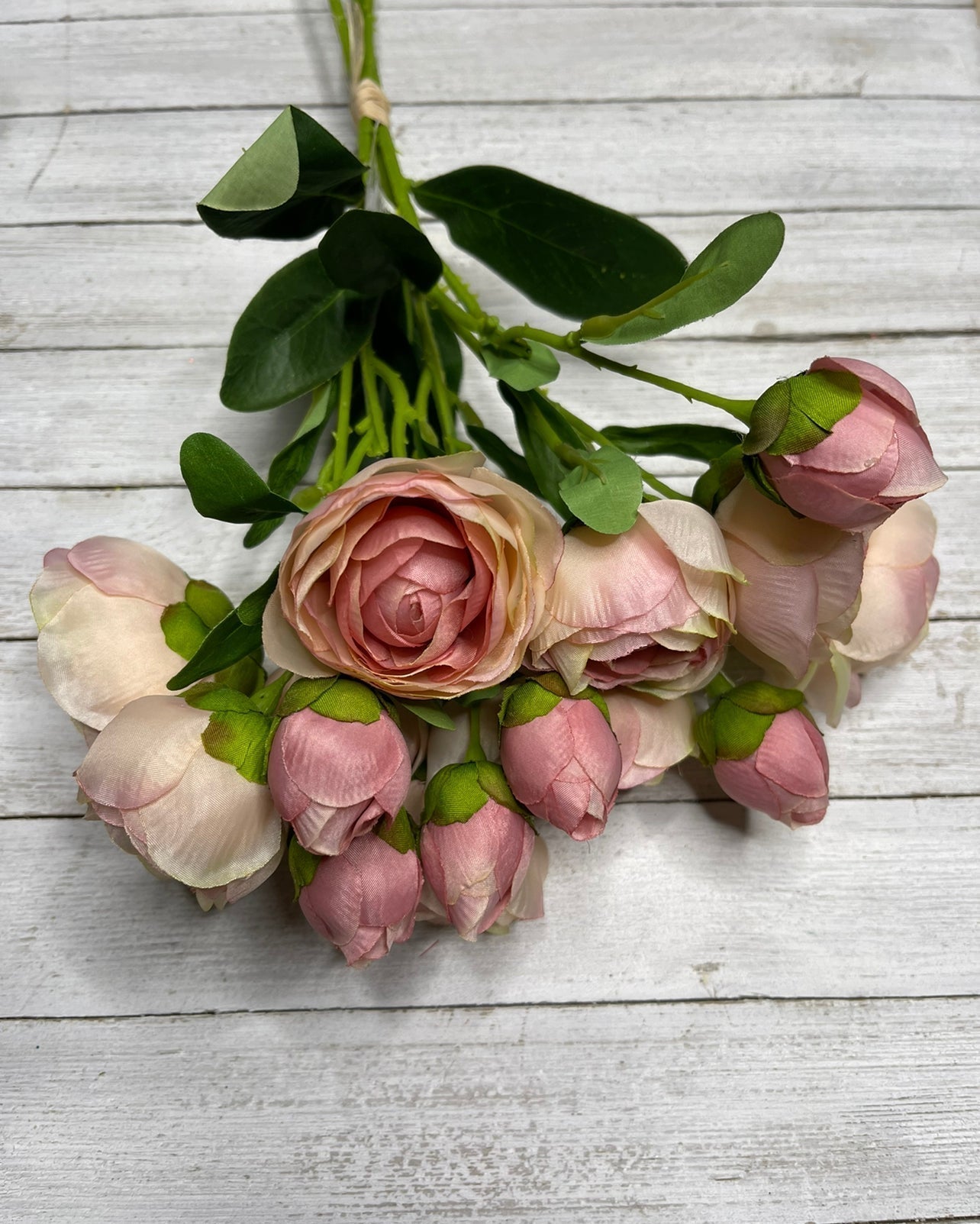 Antique Pink ranunculus bundle - Greenery Marketartificial flowers26033