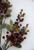 Artificial berry spray - red cranberry - Greenery MarketArtificial Flora82592-RD