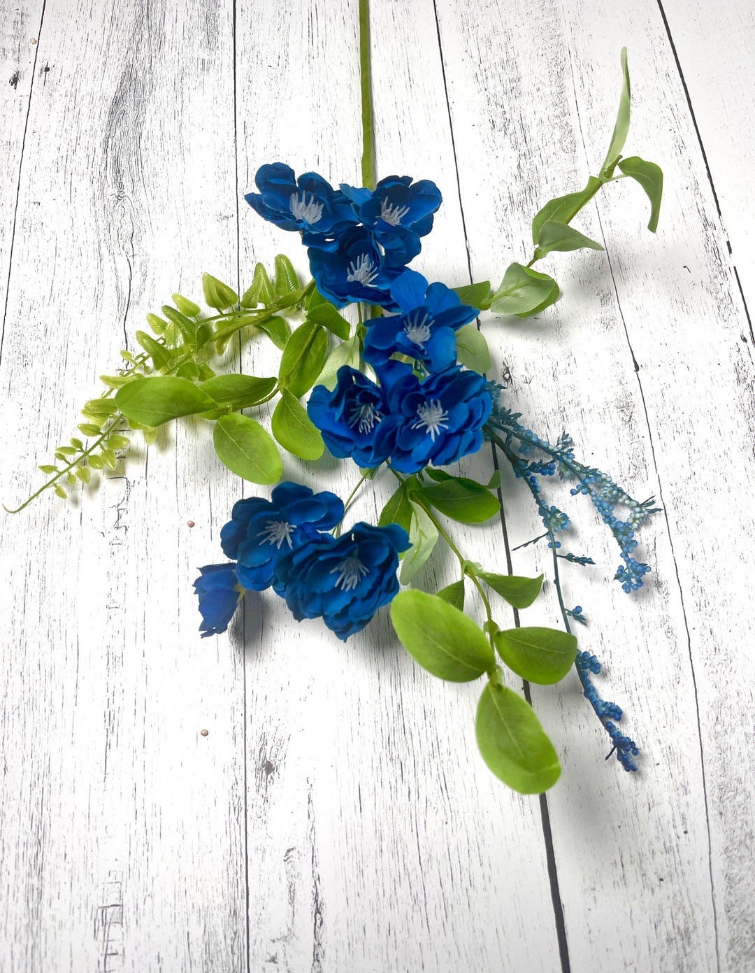 Artificial blossom pick blue - Greenery MarketArtificial FloraGM4222BL