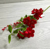 Artificial blossom pick - red - Greenery MarketArtificial Floragm42222rd