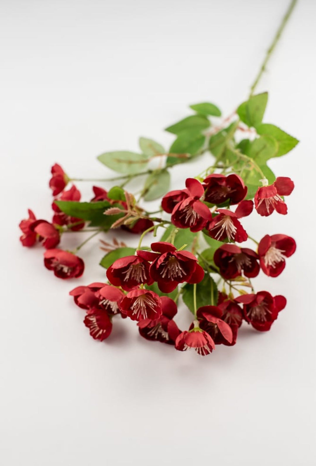 Artificial buttercup spray - red - Greenery Market5631-BU