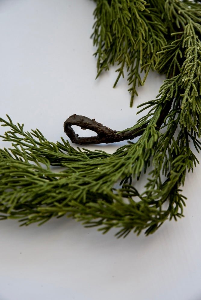 Artificial cedar pine garland - variegated green 65” - Greenery Marketgreenery2833008VG