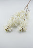 Artificial cherry blossom spray - cream white - real touch - Greenery Market6169-CW