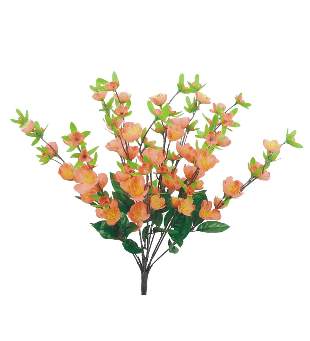 Artificial coral cherry blossom bush - Greenery MarketArtificial Flora35056co