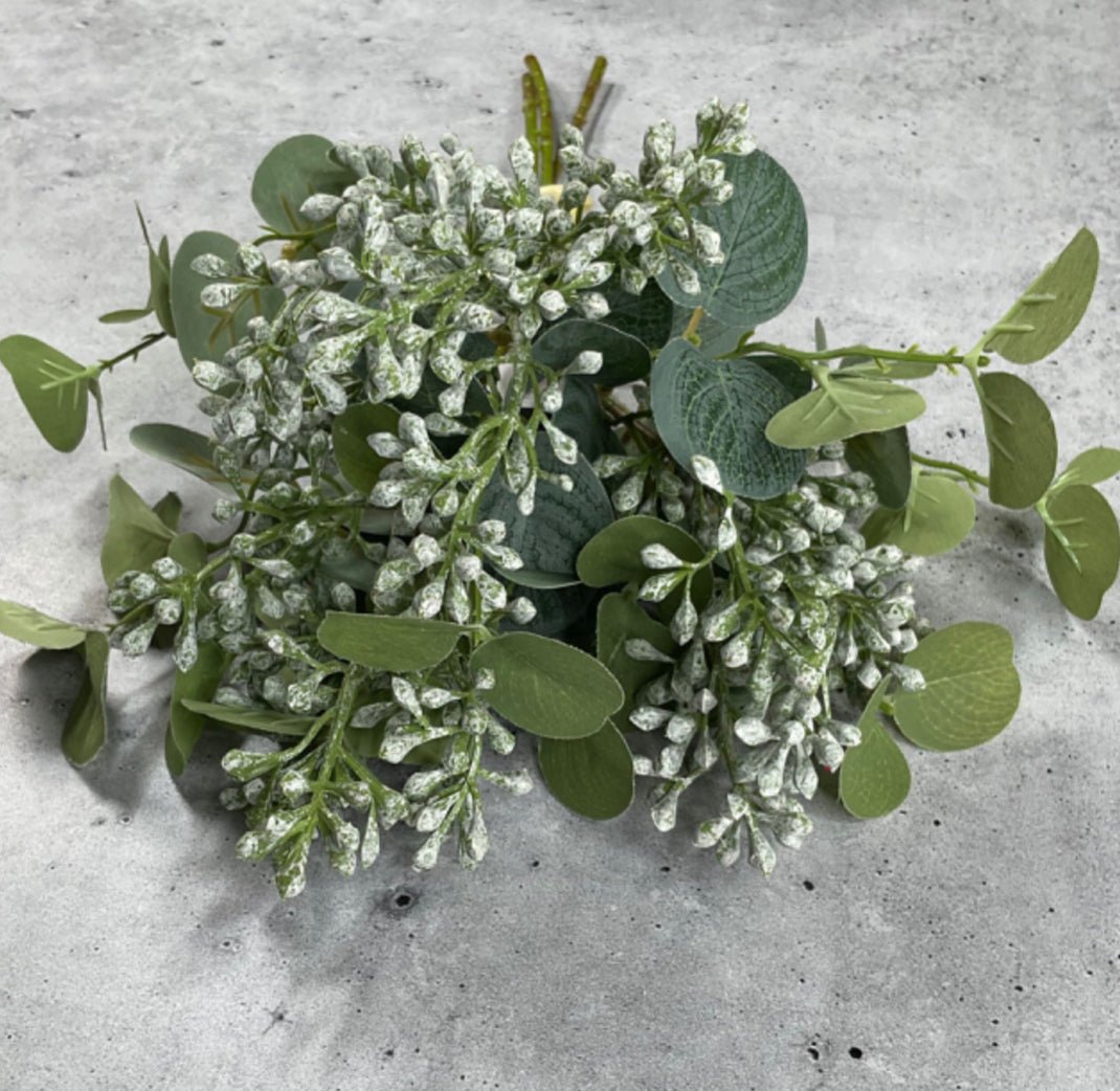 Artificial eucalyptus and berries leaves bundle - Greenery Marketartificial flowers26628